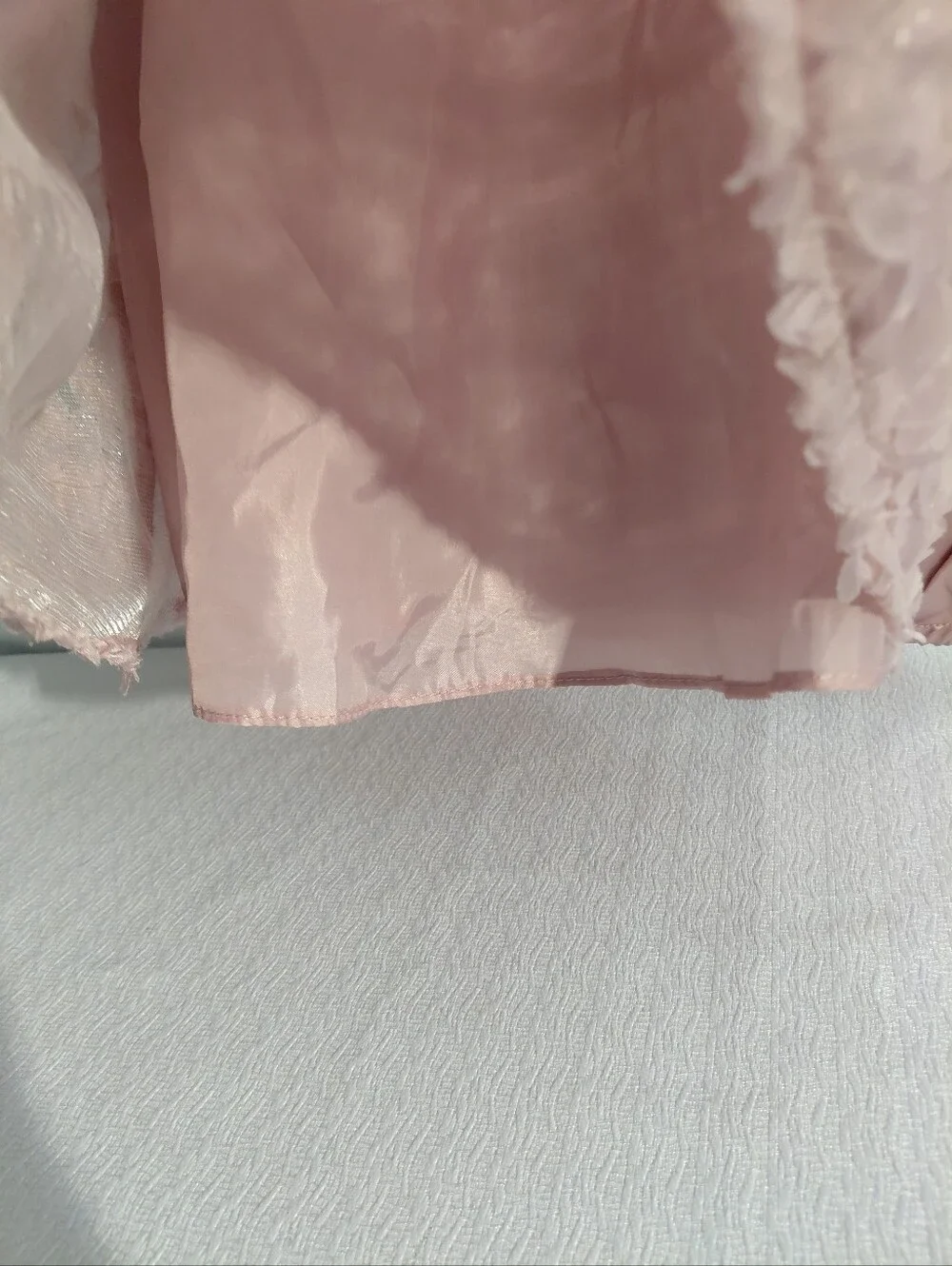 Rare Editions Girls Two Piece 24M White & Blush Pink Floral Party Dress with Bow